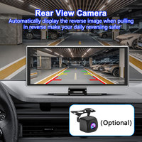 Topnavi 11.26 pouces IPS tactile Portable voiture DVR sans fil Carplay Android Auto Portable MP5 multimédia, écran tactile autoradio