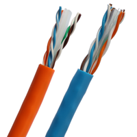 Harga Terbaik Kabel Jaringan LAN CAT6 8-Konduktor 4-Pasangan Merek HANLI untuk Komunikasi Internet
