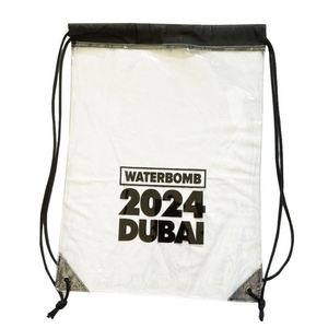 Bolsas Transparentes con Cordón Ajustable, para Estadio, Deportes, Gimnasio, Natación, Mochila Impermeable de PVC, Bolsa Transparente con Cordón para Playa - Product Image 4