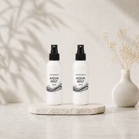 Botella de Spray de Plástico HDPE Vacía de 150 ml, Ecológica, Recargable, Negra Mate, Atomizador de Niebla Fina para Tónico Facial y Cuidado Corporal