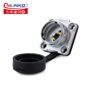 CNLINKO M20 métal <span class=keywords><strong>Connecteur</strong></span> <span class=keywords><strong>220V</strong></span> 2 Broches <span class=keywords><strong>Connecteur</strong></span> de Fil <span class=keywords><strong>Électrique</strong></span> <span class=keywords><strong>Étanche</strong></span> - Product Image 3