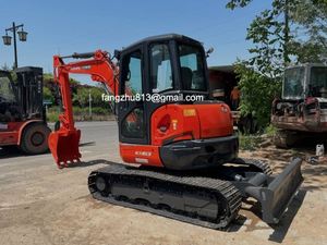 Mini-excavatrice d'occasion Kubota KX163 d'origine japonaise, machine de 6 tonnes à vendre - Product Image 3