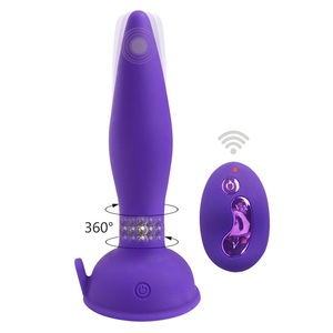 Juguete sexual <span class=keywords><strong>para</strong></span> adultos con Control remoto de silicona recargable por USB, vibración y rotación de 5 funciones, ráfaga de una tecla <span class=keywords><strong>para</strong></span> hombres - Product Image 3