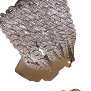 Stylish 925 Sterling Silver Cuban Link Bracelet Lab Grown Diamond Modern Look Fine Jewelry Piece - Product Image 4