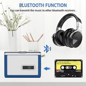 Reproductor <span class=keywords><strong>de</strong></span> Casetes Portátil, Grabador, Transmisor Bluetooth, Reproductor <span class=keywords><strong>de</strong></span> Cintas Walkman, Conversor <span class=keywords><strong>de</strong></span> Audio USB para PC - Product Image 3