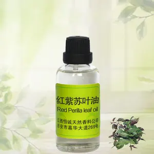 Pure Natural wholesale bulk Red Perilla Leaf Massage Oil used for perfume diffuser