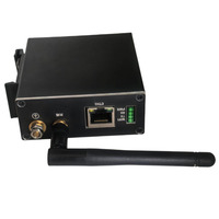 Serveur Série Industriel JQ-87WM RS232/RS485 vers WiFi Modbus TCP/RTU à Montage sur Rail DIN Certifié CE/FCC DC7V-30V