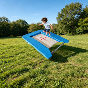Mini <span class=keywords><strong>trampoline</strong></span> de fitness pour enfants avec rembourrage de sécurité, mini-<span class=keywords><strong>trampoline</strong></span> professionnel pour la gymnastique, équipement d'entraînement au saut pour l'école - Product Image 6