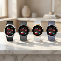 Montre connectée de suivi de la santé et du sport avec écran de 1,43 pouce, assistant vocal IA + appels Bluetooth