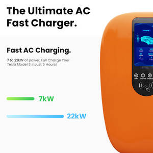2025 singolo 1 fase <span class=keywords><strong>Wallbox</strong></span> Home EV AC veloce Station Charger 7kw 240V 32A per VW Id4 BYD <span class=keywords><strong>TESLA</strong></span> - Product Image 2