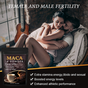 Café instantané OEM X Power Energy Maca Stamina pour améliorer la performance <span class=keywords><strong>sexuelle</strong></span>, café Max Man pour homme/Maca pure naturelle à base de plantes - Product Image 4