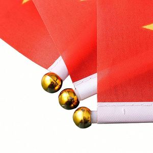 Hot Sale Wholesale Factory High Quality Custom Hand Held Plastic <b>Flag</b> Stick 30cm 40cm 60cm 80cm Design - Product Image 3
