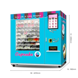 Distributeur automatique de boissons pour aliments et collations, combo de boissons et collations en libre-service, à vendre, 24 heures sur 24