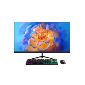 Ordinateur de bureau complet OEM 1080P de 22 pouces, moniteur LCD 21.5 pour jeux de bureau à domicile, vente en gros d'usine