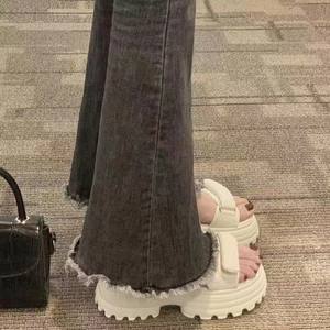 Sandalias para Mujer, Verano 2026, Nueva Tendencia, Cuero Suave, Plataforma Gruesa, Estilo Romano, Zapatos de Playa - Product Image 3