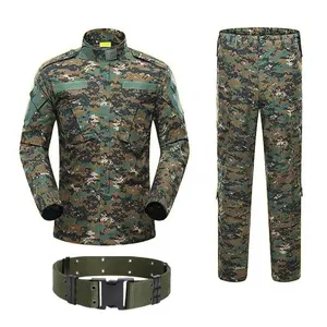 Factory direct sales can be customized production outdoor training sports camouflage uniform