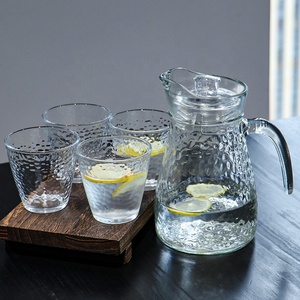 Wholesale <strong>Set</strong> Selling Living Room Home Household <strong>Teapot</strong> Kettles <strong>Set</strong> Cold Water Pitcher Glass Water Jug <strong>Set</strong> - Product Image 3