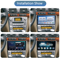 Système multimédia de voiture pour Toyota Avensis T250 2 II 2002-2008, navigation GPS, prise en charge de Car-play, 4G LTE, BT