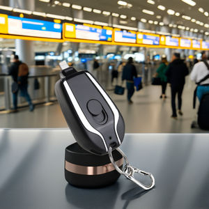 Kingkok <span class=keywords><strong>1500mah</strong></span> נייד מפתחות בנק כוח טעינה מהיר צג מטען נייד הוביל כבל שקע iphone כבל שקע כלול - Product Image 5