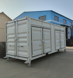 Conteneur de stockage préfabriqué en acier Corten 20 pieds/40 pieds, unité de stockage portable, conteneur sec personnalisable - Product Image 1