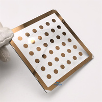 Carte d'étalonnage en verre, film de correction de vision optique industrielle de haute précision, matrice de points solides 4mm