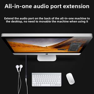 Cavo di prolunga Audio lungo 3.5mm maschio femmina in PVC giacca per telefono cellulare auricolare Computer amplificatore TV altoparlante Audio - Product Image 3