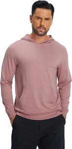 Sweat-shirts à capuche d'hiver pour hommes de haute qualité, doublés, teints en pièce, en polyester, à séchage rapide - Product Image 2