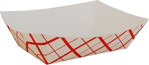 卸売り印刷特注使い捨て紙箱オイルプルーフフライドポテトスナックトレイ食品包装ボートトレイ - Product Image 3