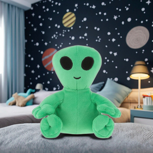 2024 Fábrica al por mayor Aliens personalizados Juguetes de animales de peluche Diseño personalizado - Product Image 4
