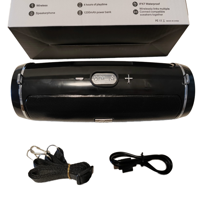 Outdoor Sports Waterproof Portable Subwoofer Bass Wireless Bluetoothes Speaker Pk  6 5 Boombox Speaker for Gifts