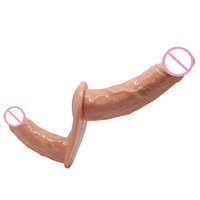 Dildo de doble correa para penetración dual, pantalones con correa para pene, cinturón vibrador portátil, juguetes sexuales para mujeres lesbianas