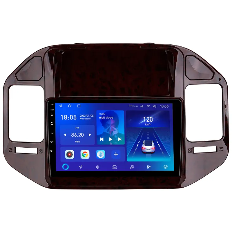 ANDROID 12 per Mitsubishi Pajero 3 V70 V60 1999 - 2006 autoradio Multimedia lettore Video navigazione stereo GPS No 2din 2 din dvd