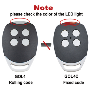 Control Remoto Automático para Puerta de Garaje de Plástico <span class=keywords><strong>DITEC</strong></span> GOL4, Transmisor de Código Variable RF de 433.92MHz con 4 Botones de Alta Calidad - Product Image 5