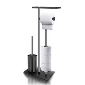 <span class=keywords><strong>Portarotolo</strong></span> Verticale da Terra in Acciaio Inox con Bordo Sottile per Bagno con <span class=keywords><strong>Portascopino</strong></span> <span class=keywords><strong>e</strong></span> <span class=keywords><strong>Portarotolo</strong></span> - Product Image 6