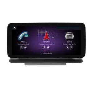 Multimedia player mobil layar 10.25 inci, 4 + 64G cpu 8 inti Android 13.0 untuk Mercedes Benz CLS 350 550 63 AMG W218 Radio