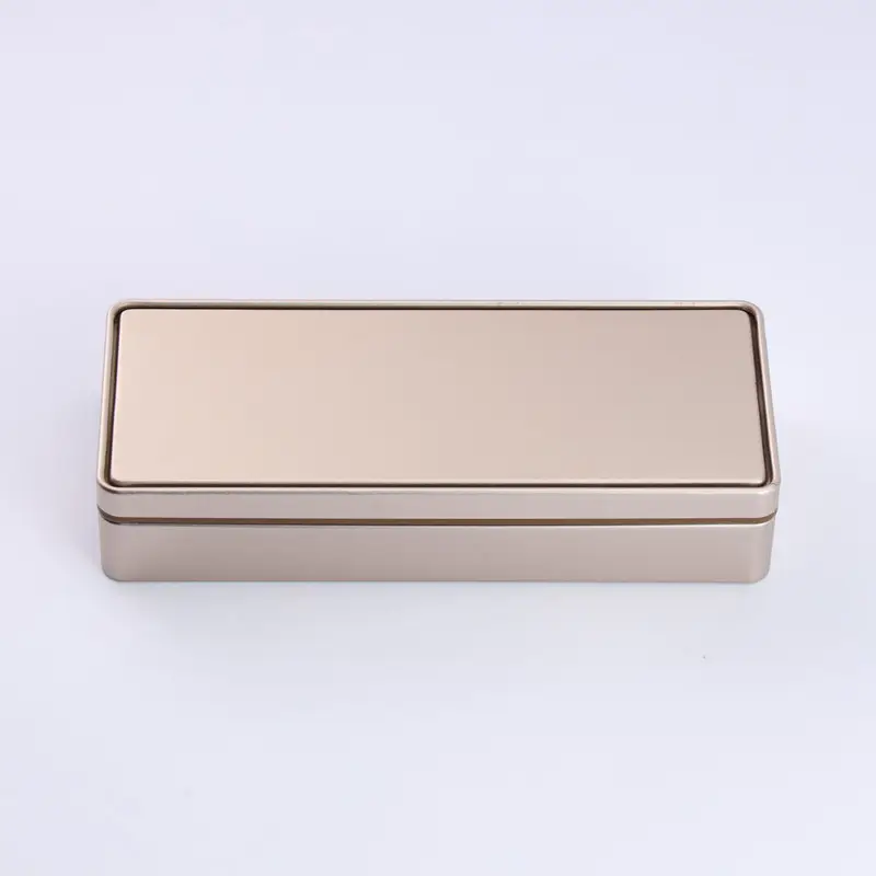 145x65x33 мм прямоугольная жестяная коробка для хранения шоколадная квадратная жестяная коробка