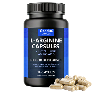 Cápsulas de L-Arginina con Sabor a Cereza Ácida a Precio de Fábrica, Apoyo para la Resistencia, Energía y Músculo, Suplementos Deportivos de L-Arginina - Product Image 1