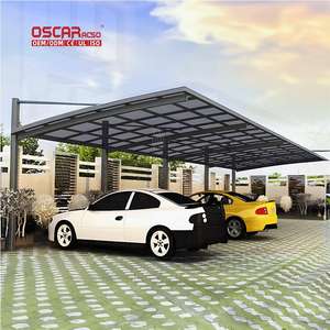 Garage pour motos en <span class=keywords><strong>aluminium</strong></span> avec toit en polycarbonate <span class=keywords><strong>Abri</strong></span> pour vélos et voitures <span class=keywords><strong>Abri</strong></span> de voiture extérieur intérieur Us Carport - Product Image 2