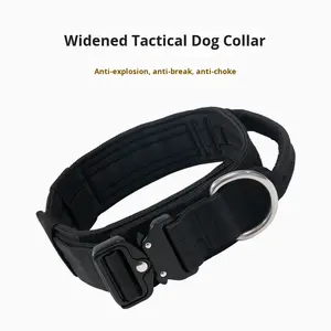 Maßgefertigtes Taktisches Hundehalsband für Outdoor-Training Verstellbar Explosionsgeschützt Weich und Bequem Polyester 50 Breite Modisch - Product Image 1