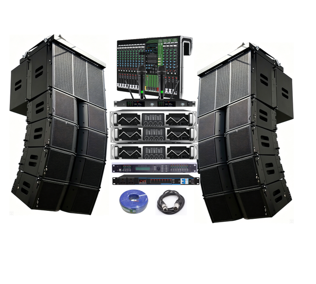 Hot Sale Indoor Outdoor Dual 12 Inch Line Array Sound System Professional Passive Line Array Sound System