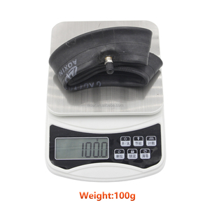 Tubo interior negro con válvula recta para patinete eléctrico M365 / Pro / 1S / Essential / Pro2, repuesto para ciclismo - Product Image 4