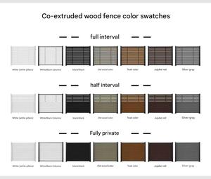 Panneaux <span class=keywords><strong>de</strong></span> Confidentialité WPC Modernes et Élégants <span class=keywords><strong>de</strong></span> 1,80 m Anti-Décoloration, Étanche, Anti-Rongeurs, avec Cadre en Alliage d'Aluminium, Installation Facile, Sécurité Renforcée - Product Image 6