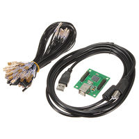 2 Oyunculu Arcade Oyun Kontrol Cihazı USB Arcade Mame Kiti DIY Joystick Düğme Arayüzlü Jetonlu Yeşil SUNWAYT XM-10