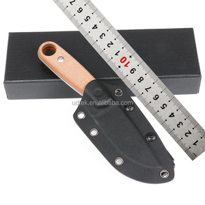 14c28n dụng cụ thép đầy đủ tang săn dao lanh xử lý dao thẳng sống sót cố định lưỡi dao chiến thuật với vỏ bọc kydex - Product Image 4