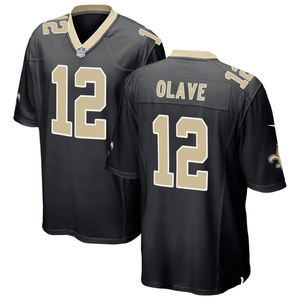 Maillots de football américain personnalisés 2026 pour hommes et femmes, style New Orleans, brodés, uniformes sportifs pour jeunes avec logos - Product Image 3
