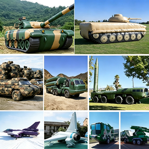 Tanque Inflable de Camuflaje para Publicidad, Decoración Personalizada para Eventos, Modelo de Promoción para Exteriores - Product Image 6