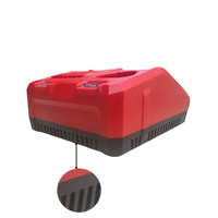 Compatible avec le chargeur rapide de remplacement Milwaukee 12V 18V pour les batteries au lithium de la série Milwaukee M12 M18.