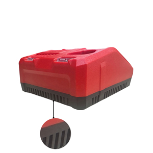 Chargeur rapide de remplacement 18V pour batterie au lithium Milwaukee / Series, entrée DC/AC, protection OVP - Product Image 2