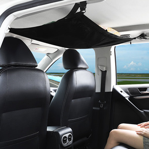 Filet de rangement pour toit de voiture, organisateur en maille de polyester à 1 compartiment pour bagages de coffre et articles divers - Product Image 3