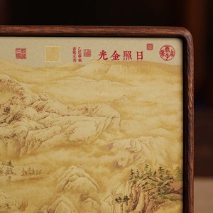 Sculpture de bureau Sommet Doré Ensoleillé, Décoration animale de style chinois moderne, pour bureau, bureau d'étude, salon, Cadeau porte-bonheur pour <span class=keywords><strong>anniversaire</strong></span> et nouvel an - Product Image 4